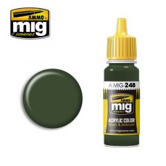 Ammo Mig Jimenez Acrylic 17ml Paint RLM 80 OLIVGR