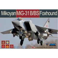 AMK Avantgarde 1/48 Mikoyan MiG-31B Foxhound Russian Fighter AMK88008