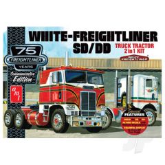 1:25 White Freightliner 2-in-1 SC/DD Cabover Tractor (75th Anniversary)