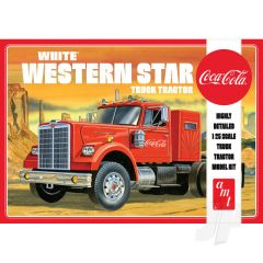 White Western Star Semi Tractor (Coca Cola)