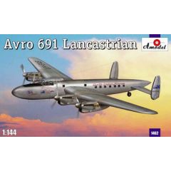 Amodel Avro Lancastrian 691 1:144 Aircraft Model Kit 1462