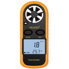 Proster LCD Digital Anemometer Wind Speed Meter:  SECOND HAND