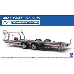 Aoshima1/24 BRIAN JAMES TRAILERS A4 CAR TRANSPORTER 05260