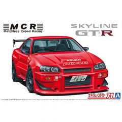 Aoshima MCR BNR34 Nissan Skyline GT-R 02 1:24 Model Kit  06351