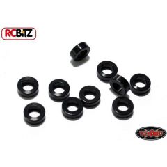 2mm Black Steel Spacer with M3 Hole 10 Suspension Links RC4WD RC Washer 