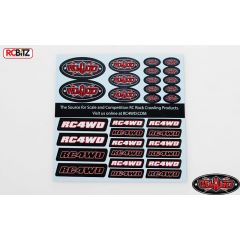 RC4WD Small Decal Sheet