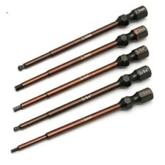 FACTORY TEAM 5-PIECE 1/4 Inch  POWER TOOL TIPS SET