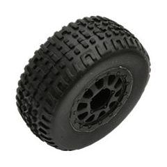 ASSOCIATED SC18 MOUNTED WHEEL/TYRES