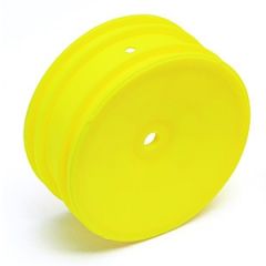 ASSOCIATED BUGGY FRONT WHEELHEX YELLOW(B4.2/B5/B5M/B6/B6D)