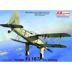 AZ Model 1/72 Fieseler Fi-167s Are Coming 7846
