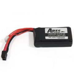 ARES 1000MAH 3-CELL/2S 11.1V 20C LIPO BATTERY. DEANS CONNECTOR