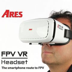 Ares 3D Virtual Reality Headset Goggles for Smartphones - FPV/Gaming/Movies/Videos