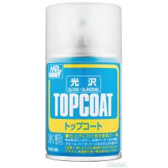 Mr Hobby Mr Topcoat Gloss Spray B-501