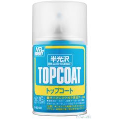 Mr Hobby Mr Topcoat Semi-Gloss Spray B-502