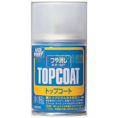 Mr Hobby Mr Topcoat Flat Spray 86ml B-503