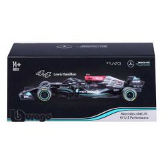 Burago 1/43 Mercedes-AMG F1 W12 E-Performance #44 (Lewis Hamilton) B18-38058H