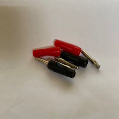 Banana Style 4mm connectors (2red/2black)