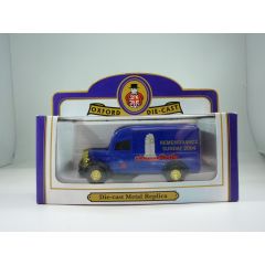 Oxford Die-Casts Limited Edition Remembrance Sunday Blue Van