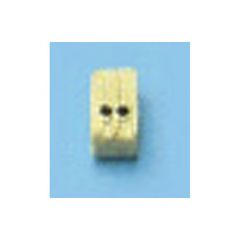 Wooden Block Double 5mm (50) (BOX 39) #428666 #04-BF-0698