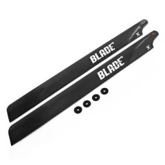 Blade 450 X Carbon Fibre Rotor Blade Set 325mm with Washers