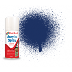 Humbrol Acrylic Hobby Sprays 150ml - Midnight Blue 15 (Gloss)