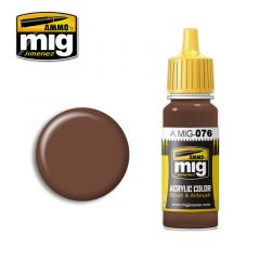 Ammo Mig Jimenez Acrylic 17ml Paint BROWN SOIL