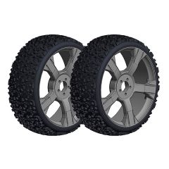 CORALLY OFFROAD 1/8 BUGGY TIRES NINJA LOW PROFILE GLUED ON B