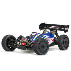 Arrma 1/8 TLR Tuned TYPHON 6S 4WD BLX Buggy Ready to Run - Red/Blue