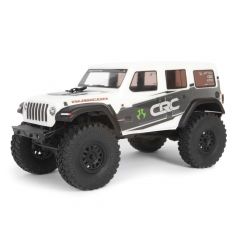 SCX24 2019 Jeep Wrangler JLU CRC 1/24 4WD RTR Wht