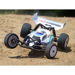 Losi 1/16 Mini-B 2WD Buggy Brushless RTR Blue LOS01024T2