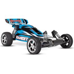 Traxxas  Bandit 1:10 2WD RTR Electric Off-Road Buggy (+ TQ 2-ch/ XL-5/Titan 550/7-Cell NiMH/DC charger) - Blue