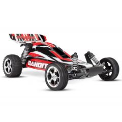 Traxxas Bandit XL-5 2WD Buggy (TQ/No Batt or Chg) - Red