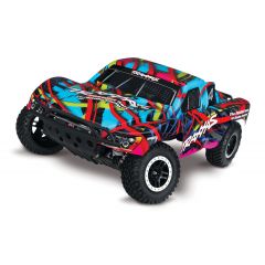 Traxxas Hawaiian Slash VXL Brushed 2WD Short Course Truck (+TQ)