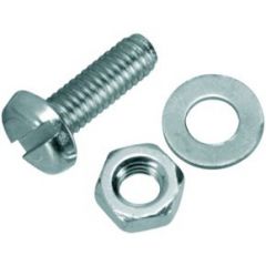 Expo M4 x 12 Pan Head Screws Nuts and Washers