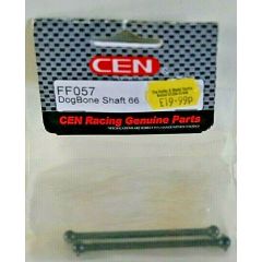 CEN Racing FF057 Dogbone Shaft 66 (2) (BOX 22)