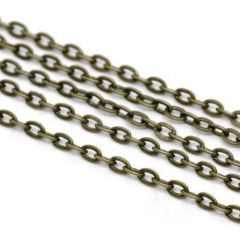 Burnished chain 2mm  --  1 metre