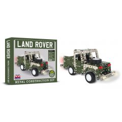 LAND ROVER WITH LED LIGHT METAL CONSTRUCTION SET
