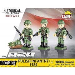 COBI  POLISH INFANTRY 1939 30 PCS HC WWII  2052