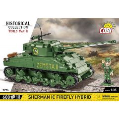 COBI  SHERMAN IC FIREFLY HYBRID 608 PCS HC WWII  2276