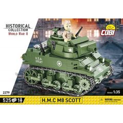 COBI  H.M.C M8 SCOTT 519 PCS HC WWII  2279