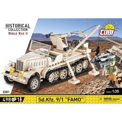 COBI  WWII SD.KFZ.9/1 Famo half Track Kit  2281