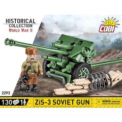 COBI  ZIS 3-76MM DIVISION GUN M1942 130 PCS HC WWII  2293