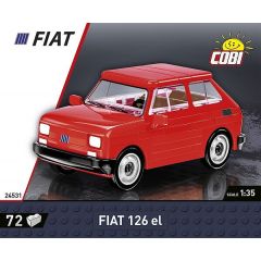 COBI  FIAT 126 EL 72 PCS YOUNGTIMER  24531