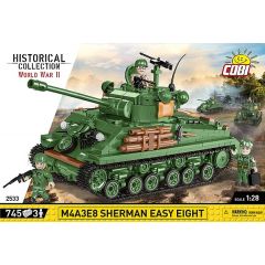 COBI  M4A3E8 SHERMAN EASY EIGHT 745 PCS HC WWII  2533