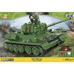 COBI  T 34-85 668 PCS HC WWII  2542