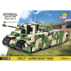 COBI  TOG 2 SUPER HEAVY TANK 1225 PCS HC WWII  2544