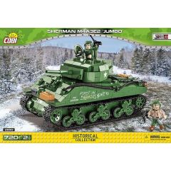 COBI  SHERMAN M4A3E2 716 PCS HC WWII  2550