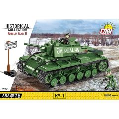 COBI WWII KV-1(known in Poland as the KW-1) was a Soviet heavy tank kit 2555