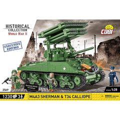 COBI  M4A3 SHERMAN W 1165 PCS HC WWII  2569