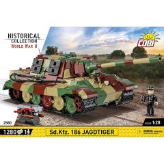 COBI  SD.KFZ. 186 - JAGTIGER 1279 PCS HC WWII  2580